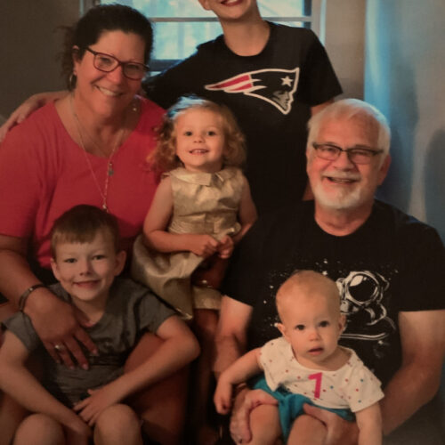 Rev. Cheryl Kimble and her grandchildren